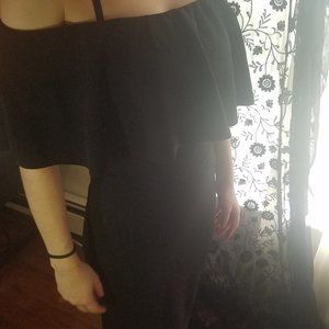 Size Small Black Off Shoulder Dress